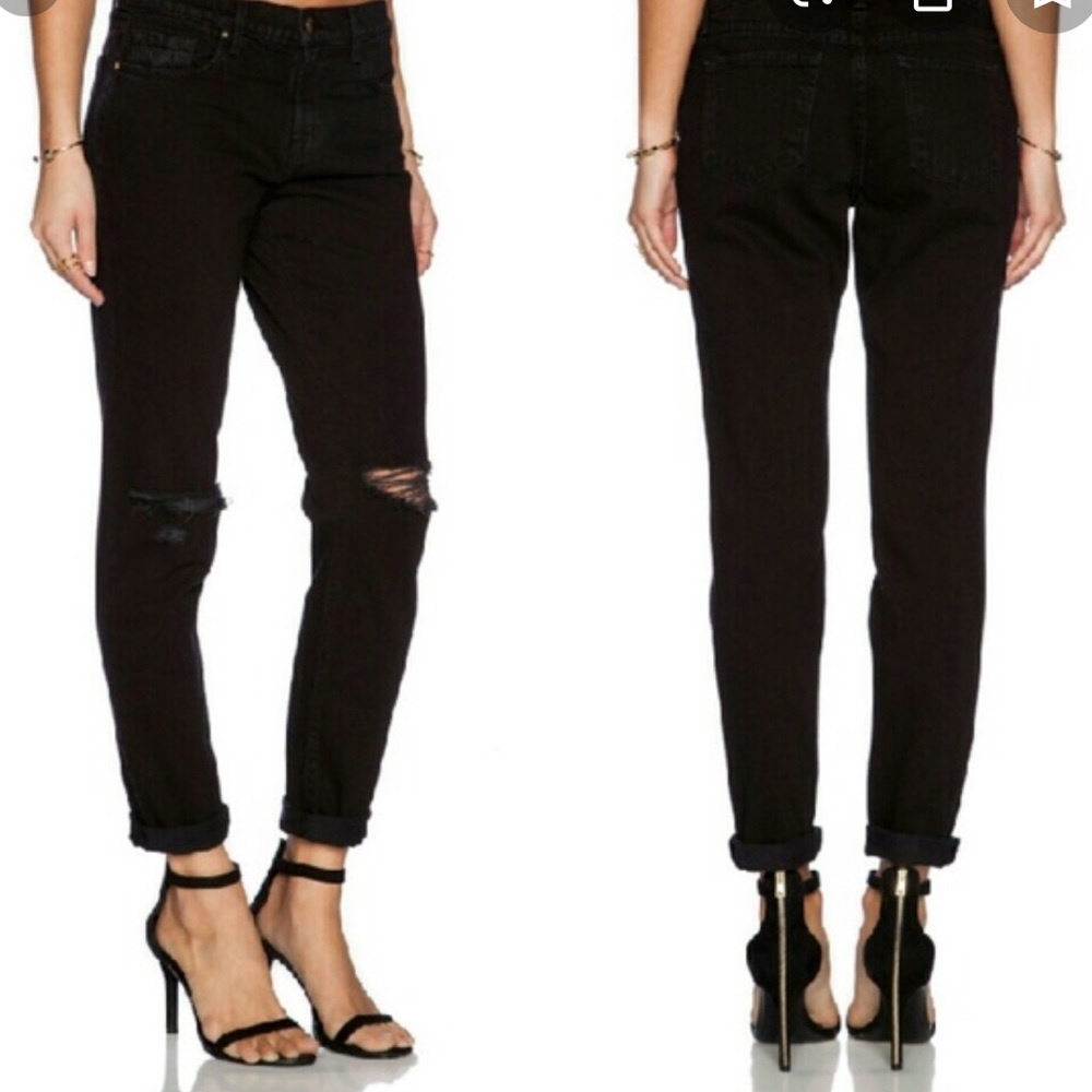 J Brand Jake Jean in Gothic Black
